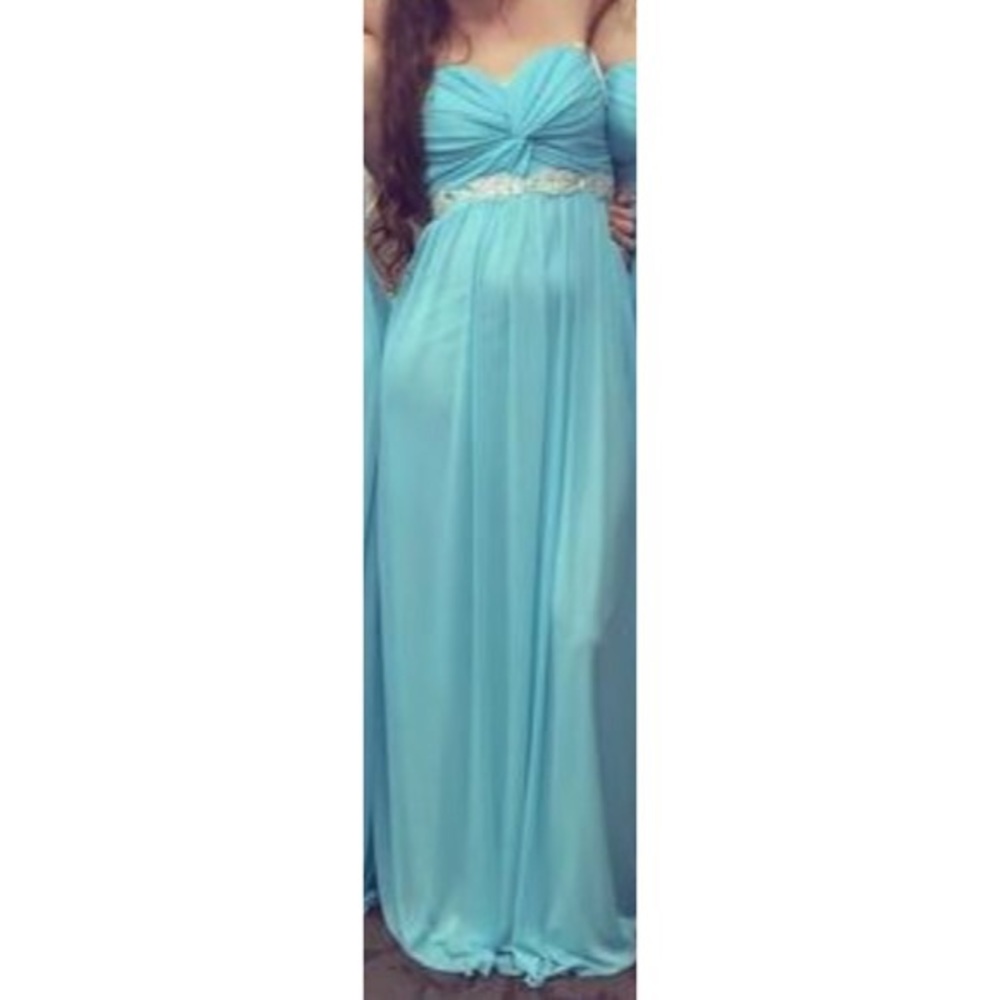 Baby Blue Prom Dress