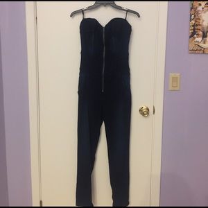 Guess strapless jeans overall