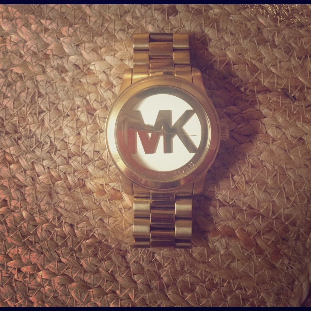 Michael Kors gold watch