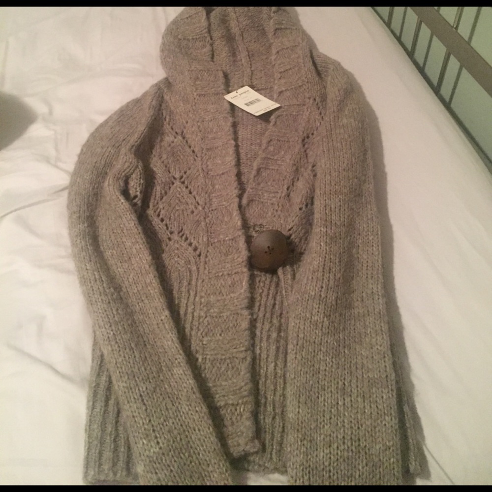 Free people taupe sweater