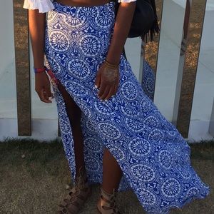 SHOW ME YOUR MUMU MAXI SKIRT