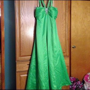Floor length dress
