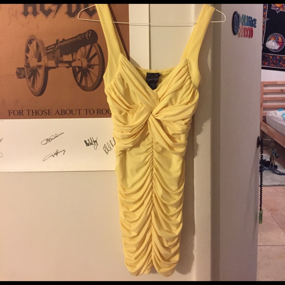 SUMMER SALE Yellow dress
