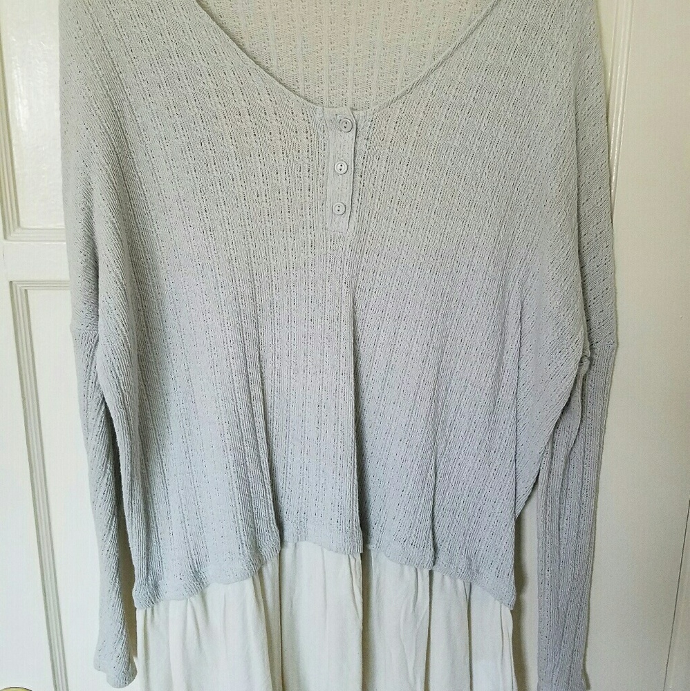 Urban outfitters double layered sweater