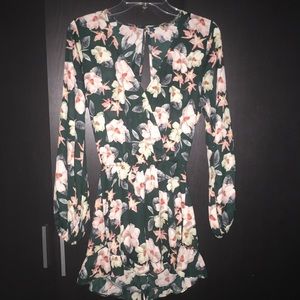 SHOW ME YOUR MUMU CHIFFON ROMPER