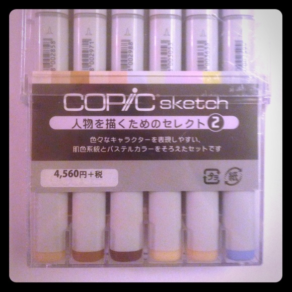 Copic sketch TOO 12 piece select 2 - Picture 1 of 3