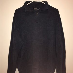 Polo Ralph Lauren XL 1/4 zip sweater Navy