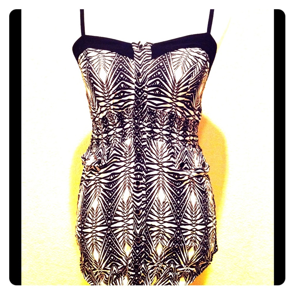 Tribal Print Tunic Tank