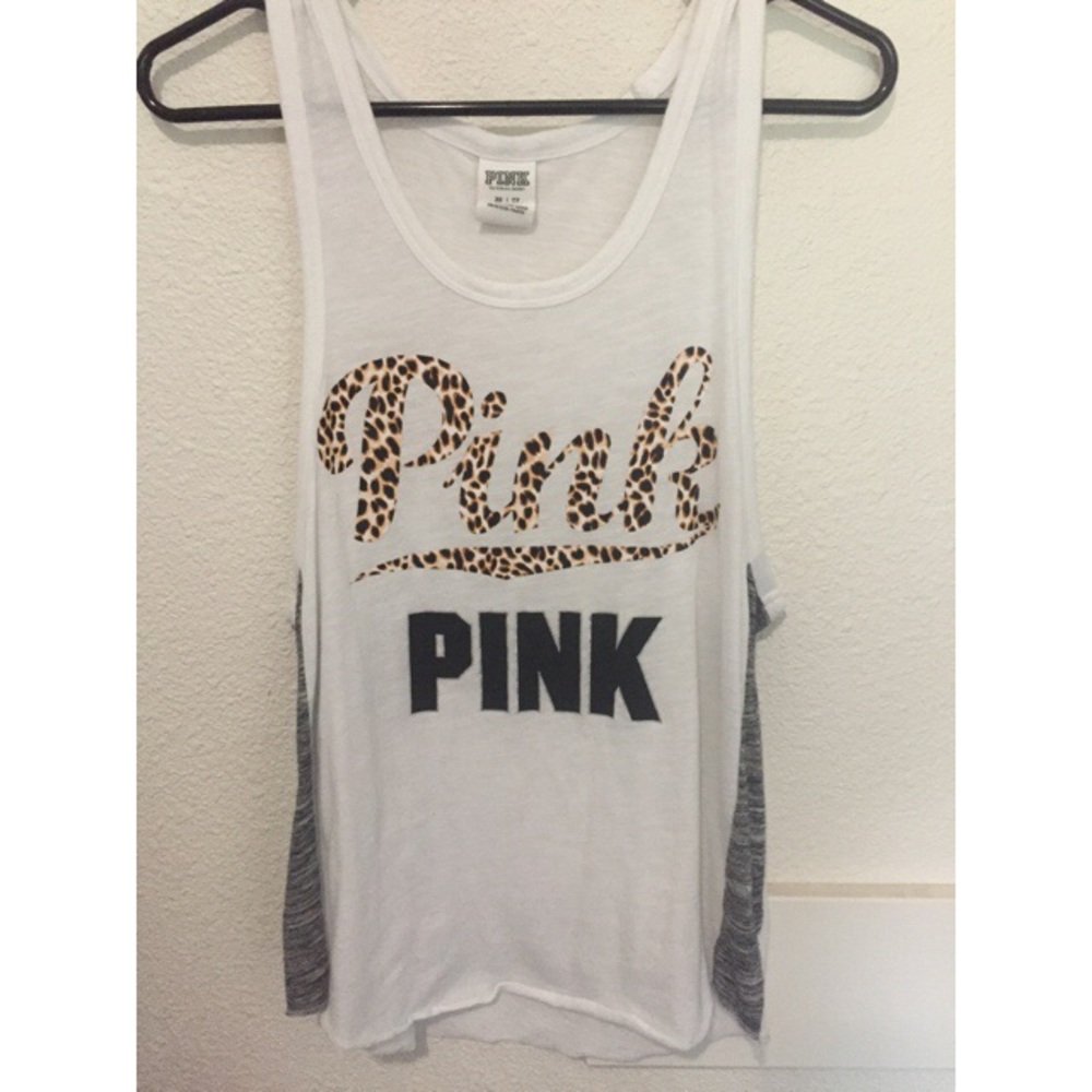 Pink VS Tank Top