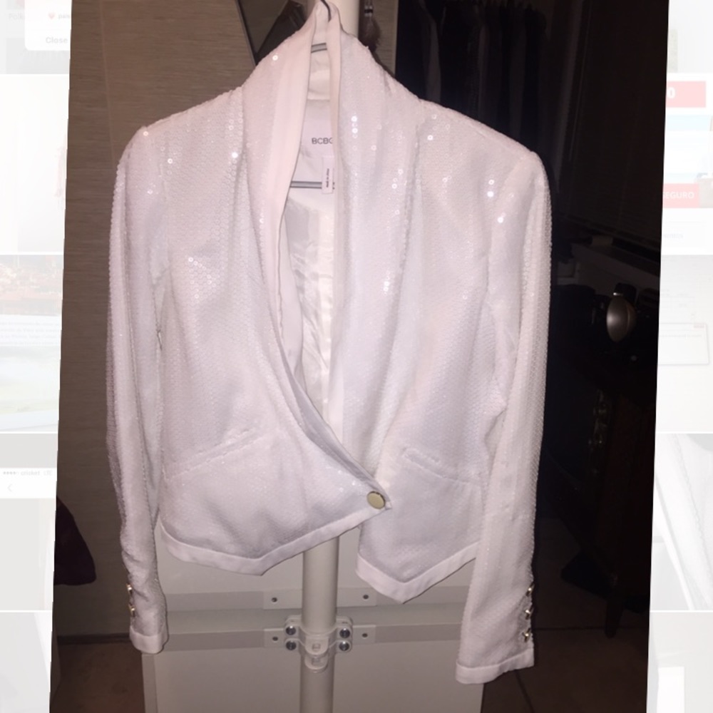 BCBG TUXEDO JACKET XS