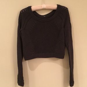 Lululemon charcoal grey sweater Size 6