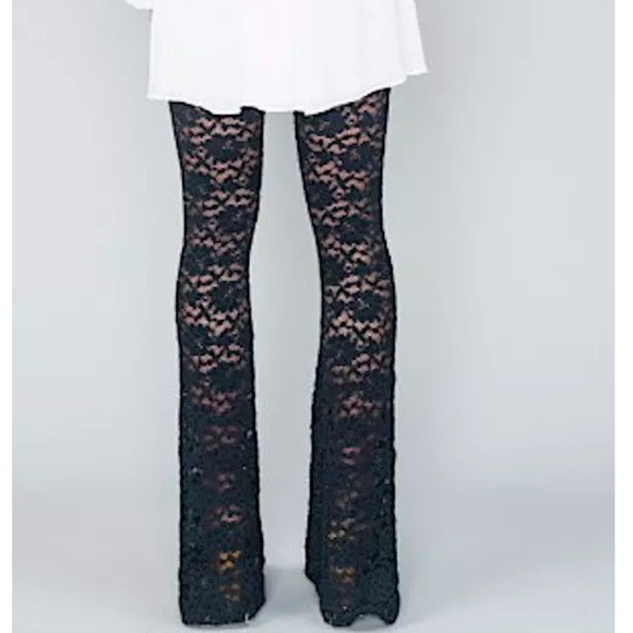 SHOW ME YOUR MUMU Flares Stretchy Long Draped Pant - Picture 3 of 8