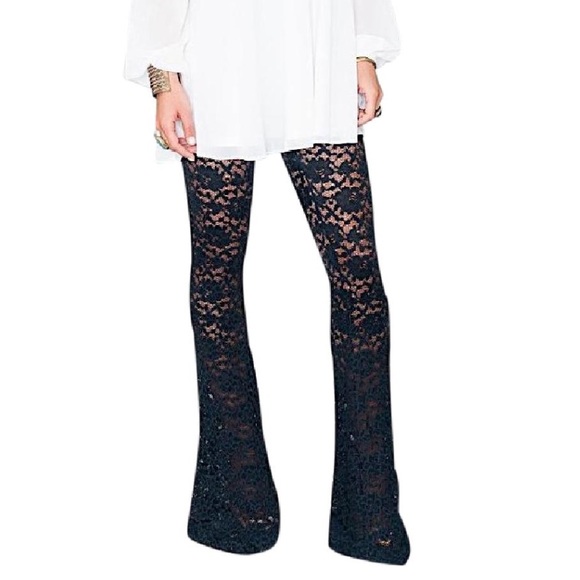 SHOW ME YOUR MUMU Flares Stretchy Long Draped Pant - Picture 7 of 8