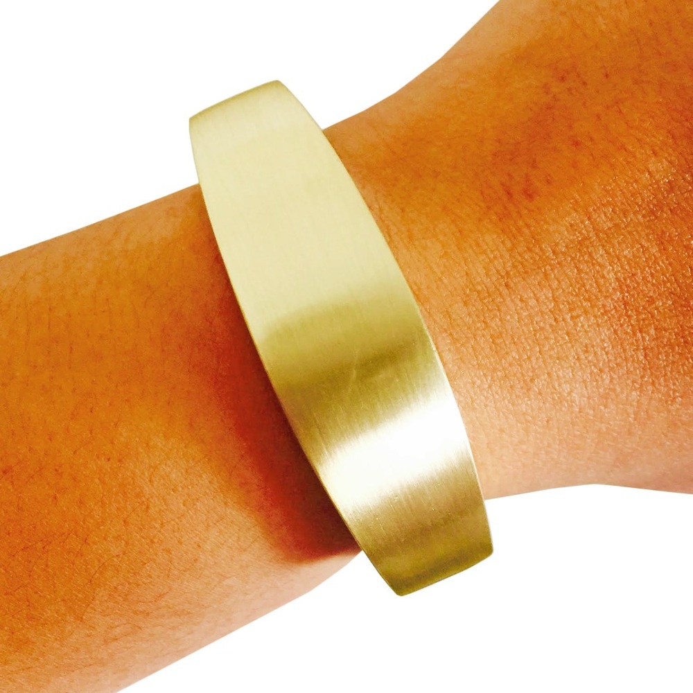 TORY Brushed Gold FITBIT FLEX 2 Tracker Bracelet
