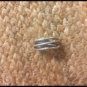Pandora gold/silver ring