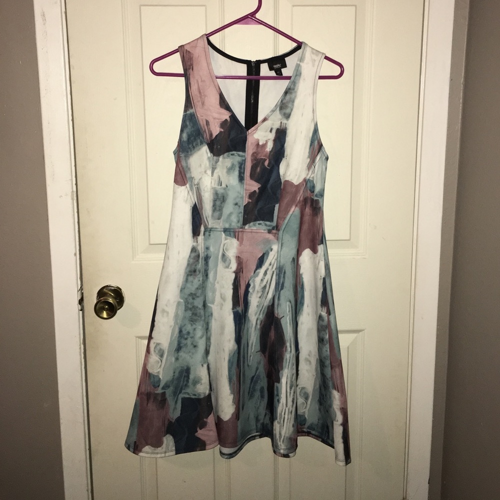Colorful Structured Dress