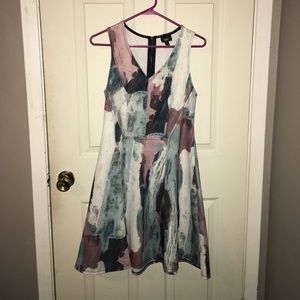 Colorful Structured Dress