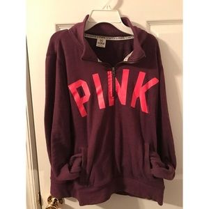 VS PINK Half Zip