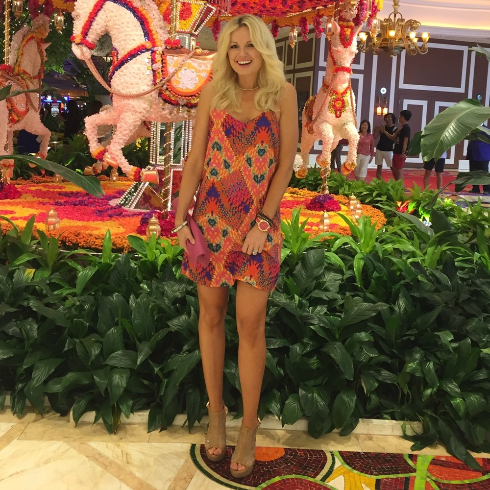 Collective Concepts Bright Print Dress Size XS!