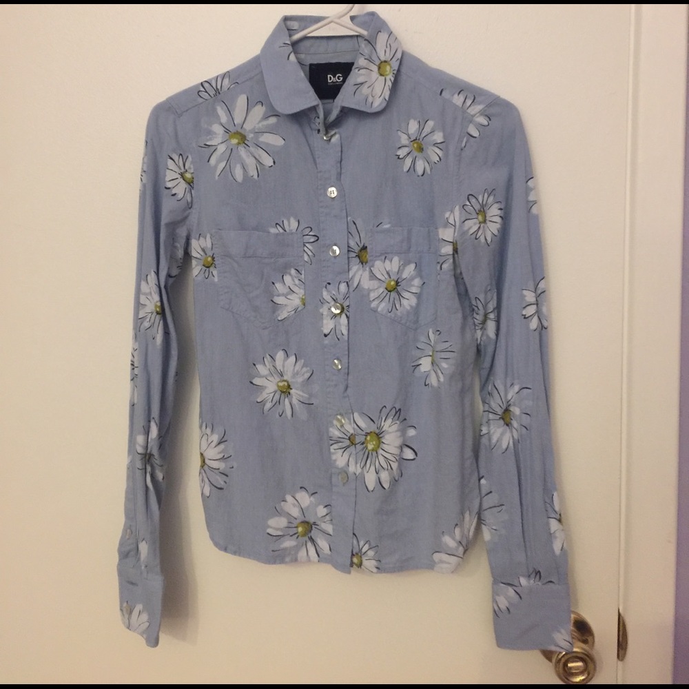D&G floral shirt