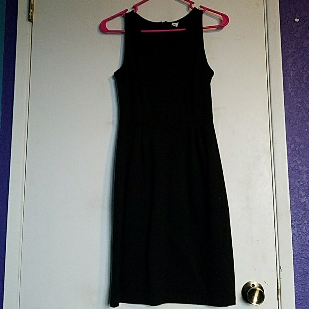 Black short dress