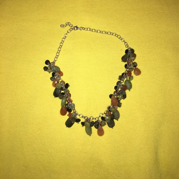 Multi colored stone necklace - Picture 1 of 1