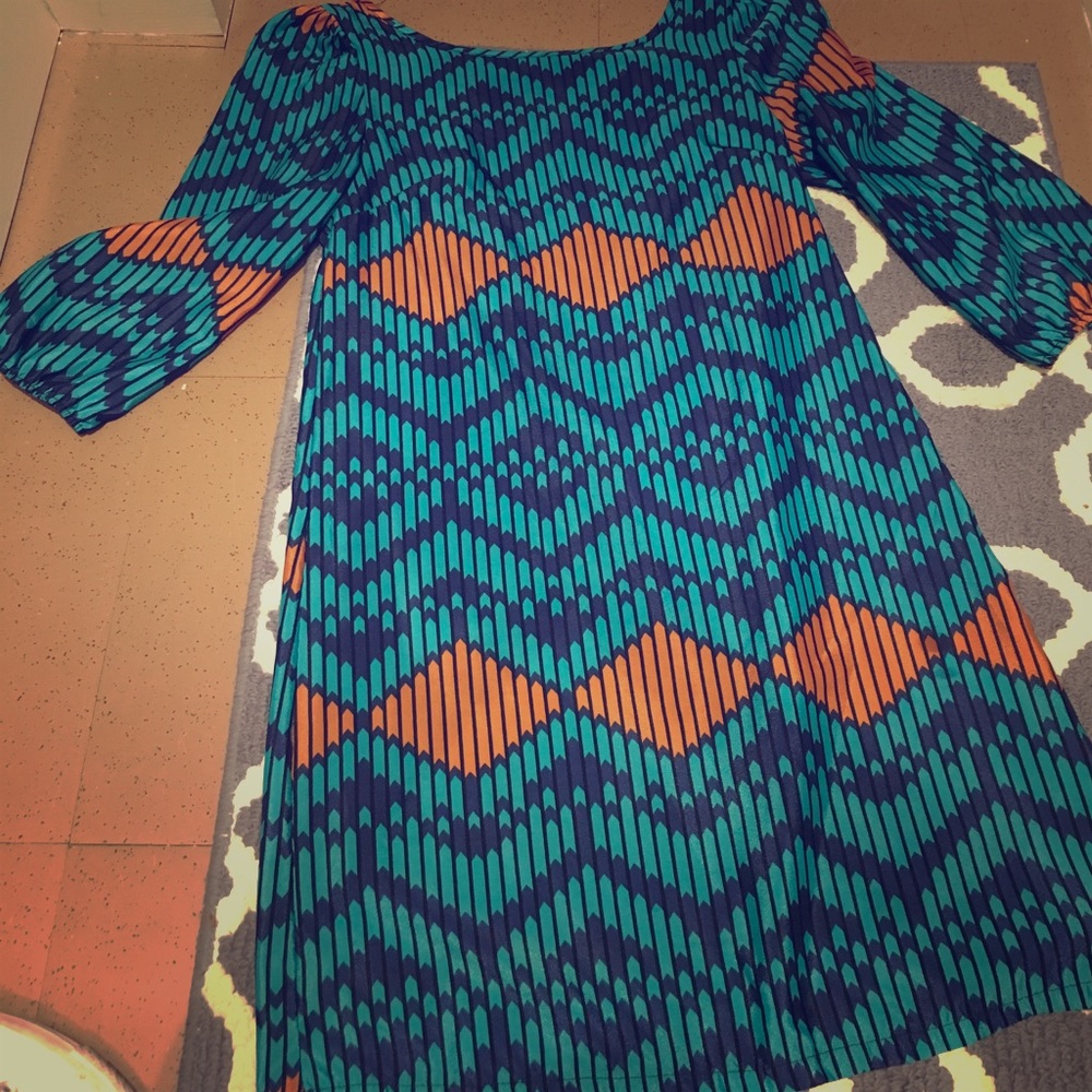 Tribal print dress