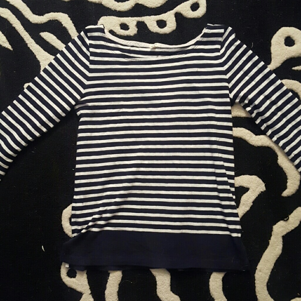 JCREW cotton 3/4 sleeve