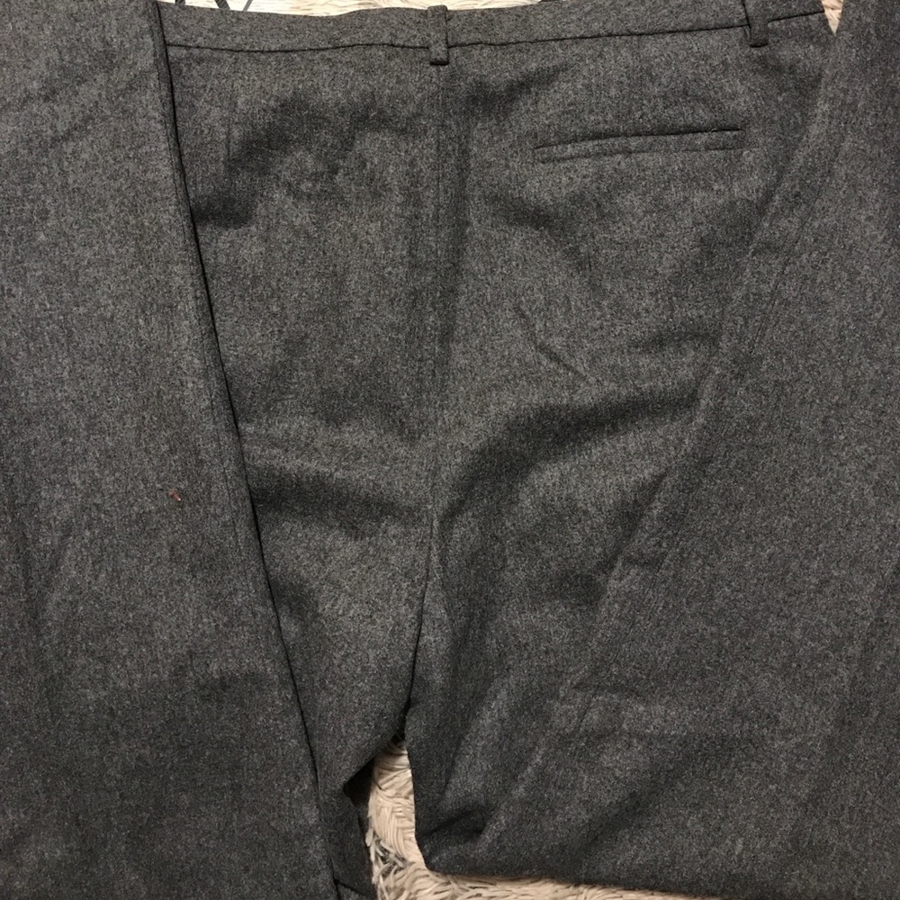 Gap Gray Wool Trouser / Lined 16 Euc - image 4