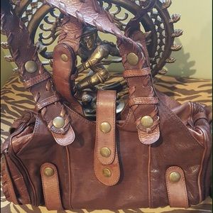 Gorgeous Brown Leather Authentic Chloe Bag