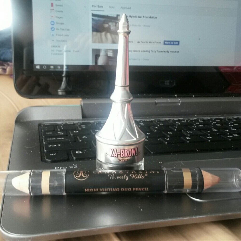 Benefit Ka Brow and ABH illuminator