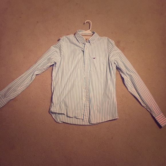 Men's Hollister Button Down Shirt - Picture 1 of 5