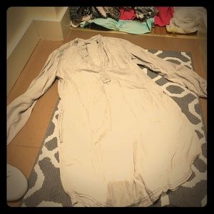 Gray Kenneth Cole shirt dress