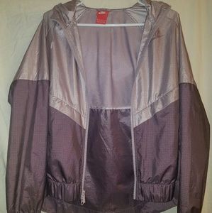 Nike purple windbreaker