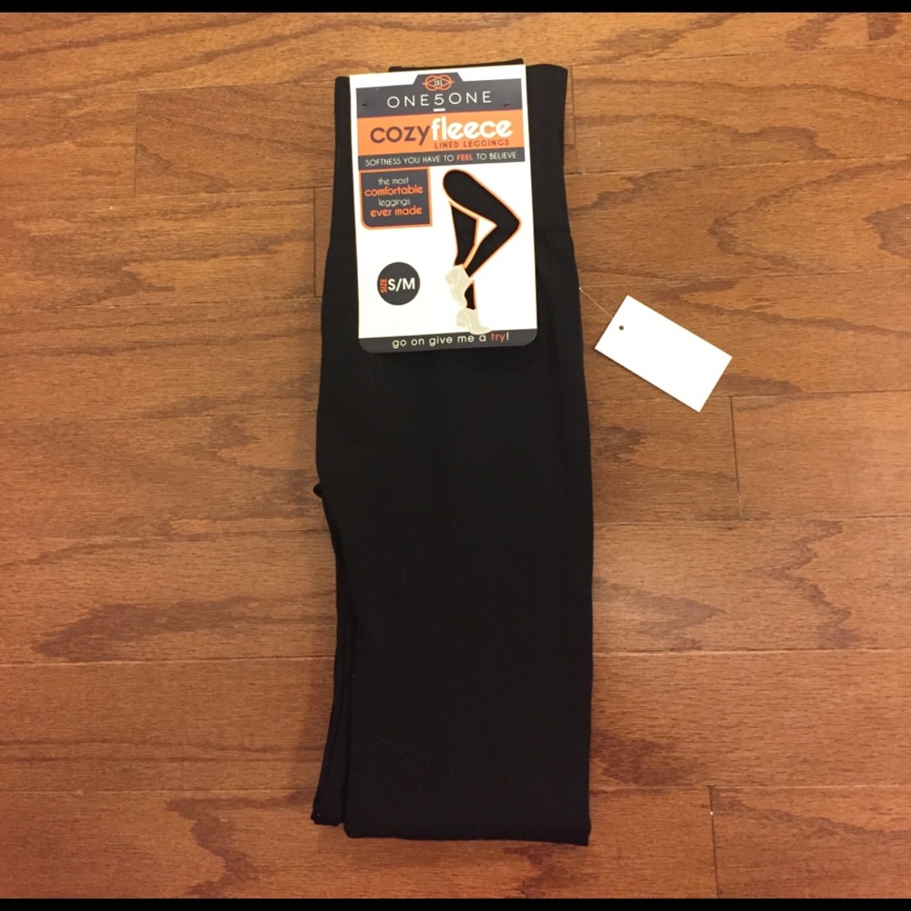 Black Cozyfleece Lined Leggings