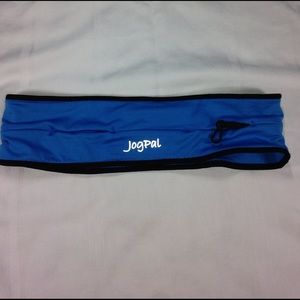 Blue jog pal running belt size large