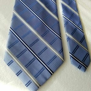 Croft & Barrow NWT Pale Blue Striped Neck Tie