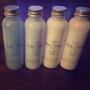 Travel size toiletries