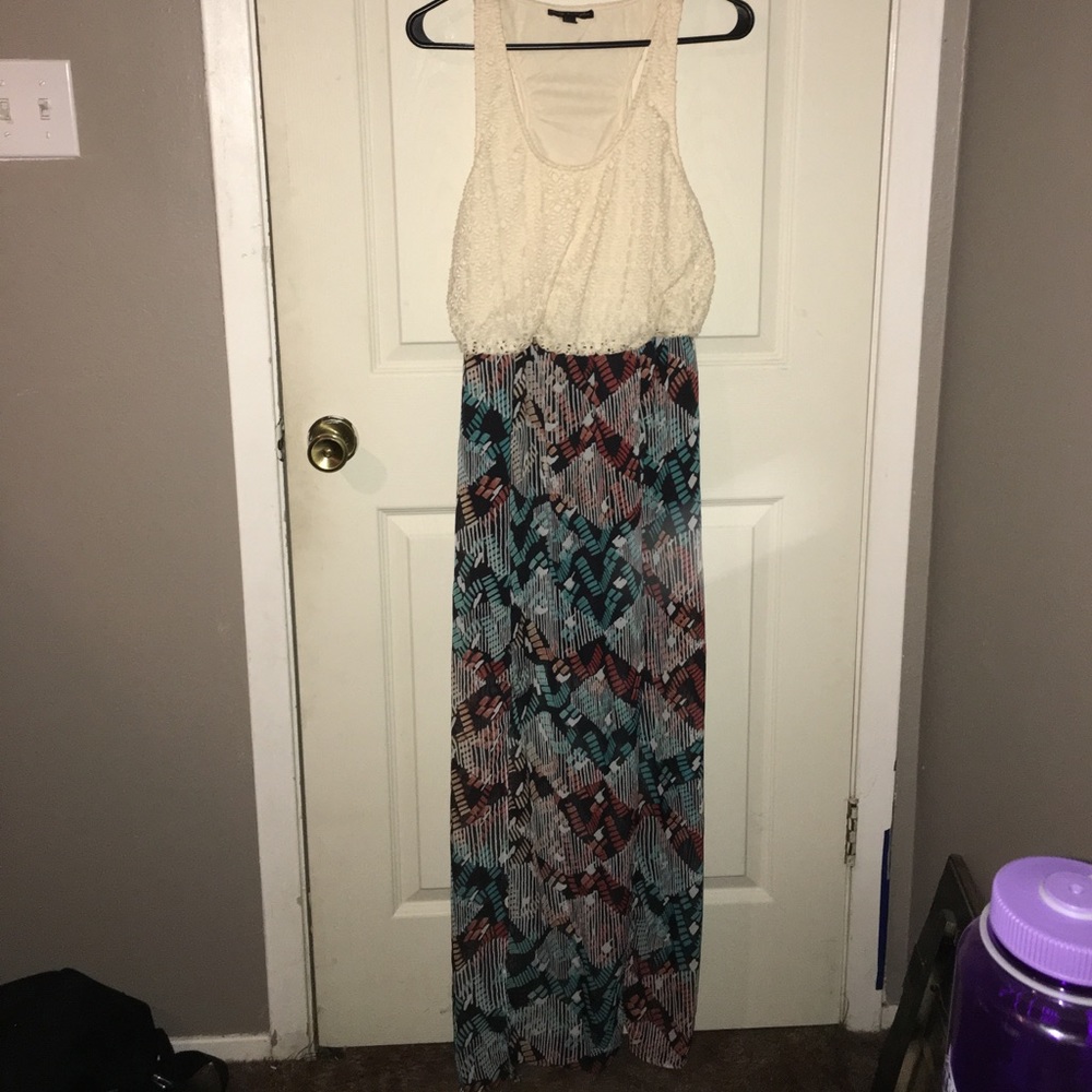 Printed Maxi Dress
