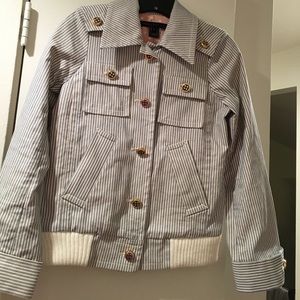 Marc by Marc Jacobs Jean Striped Jacket