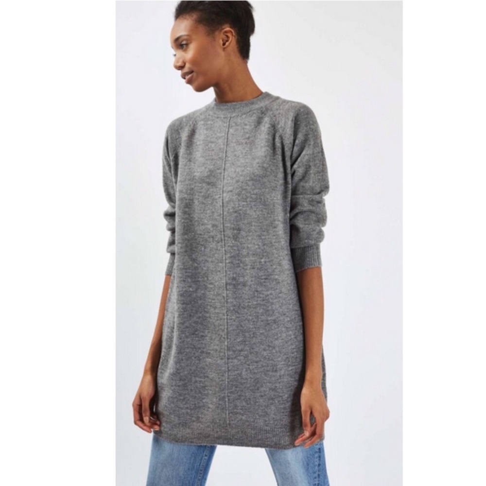 Topshop Cozy Sweater Dress