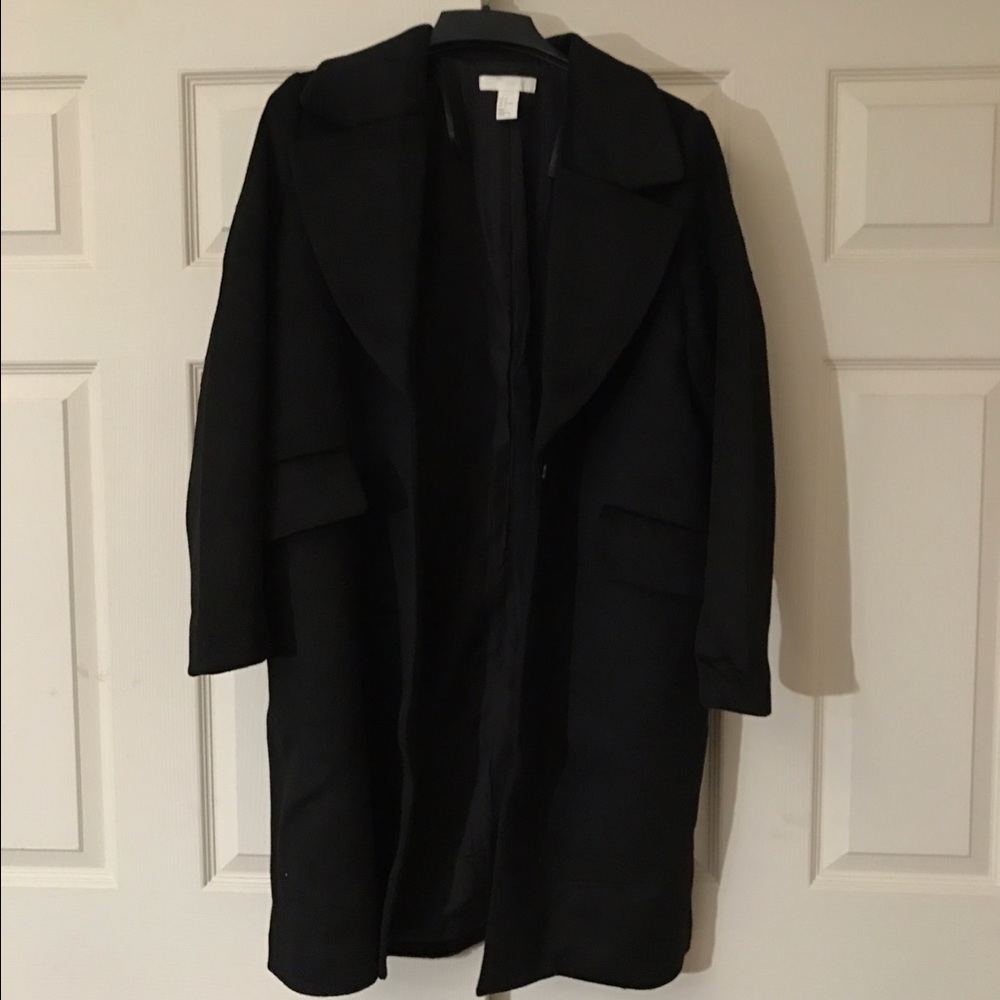 Wool-Blend Coat