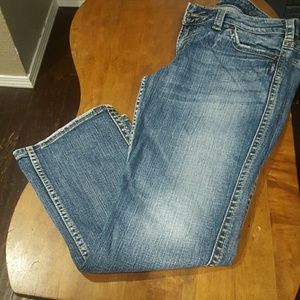 Silver 'Frances' Capris