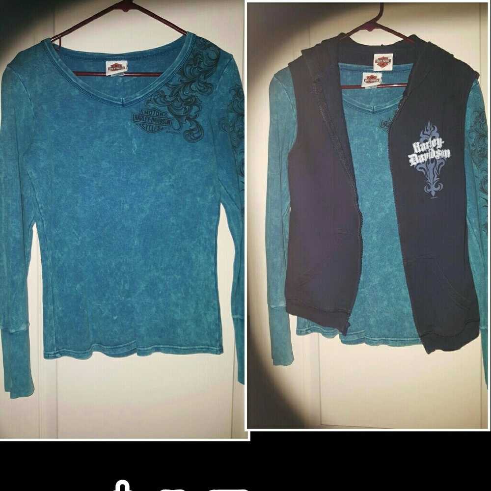 Harley Davidson women's long sleeve