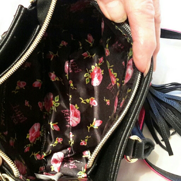Hold Betsey johnson mini satchel with star fob NWT - Picture 5 of 6