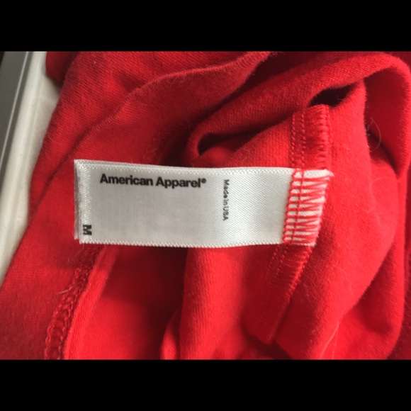 Red American Apparel Dress - Picture 4 of 4