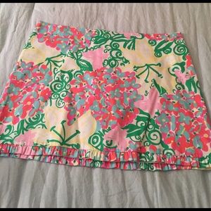 Lilly Pulitzer straight mini skirt