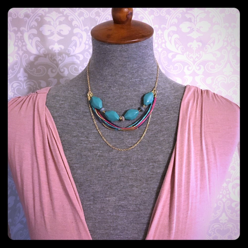 Handmade colorful necklace