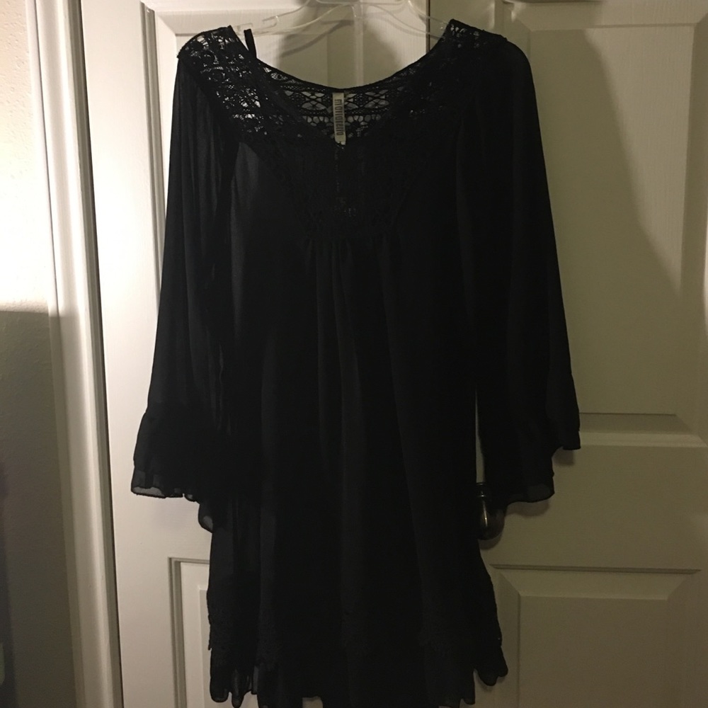 Long Sleeve Little Black Dress