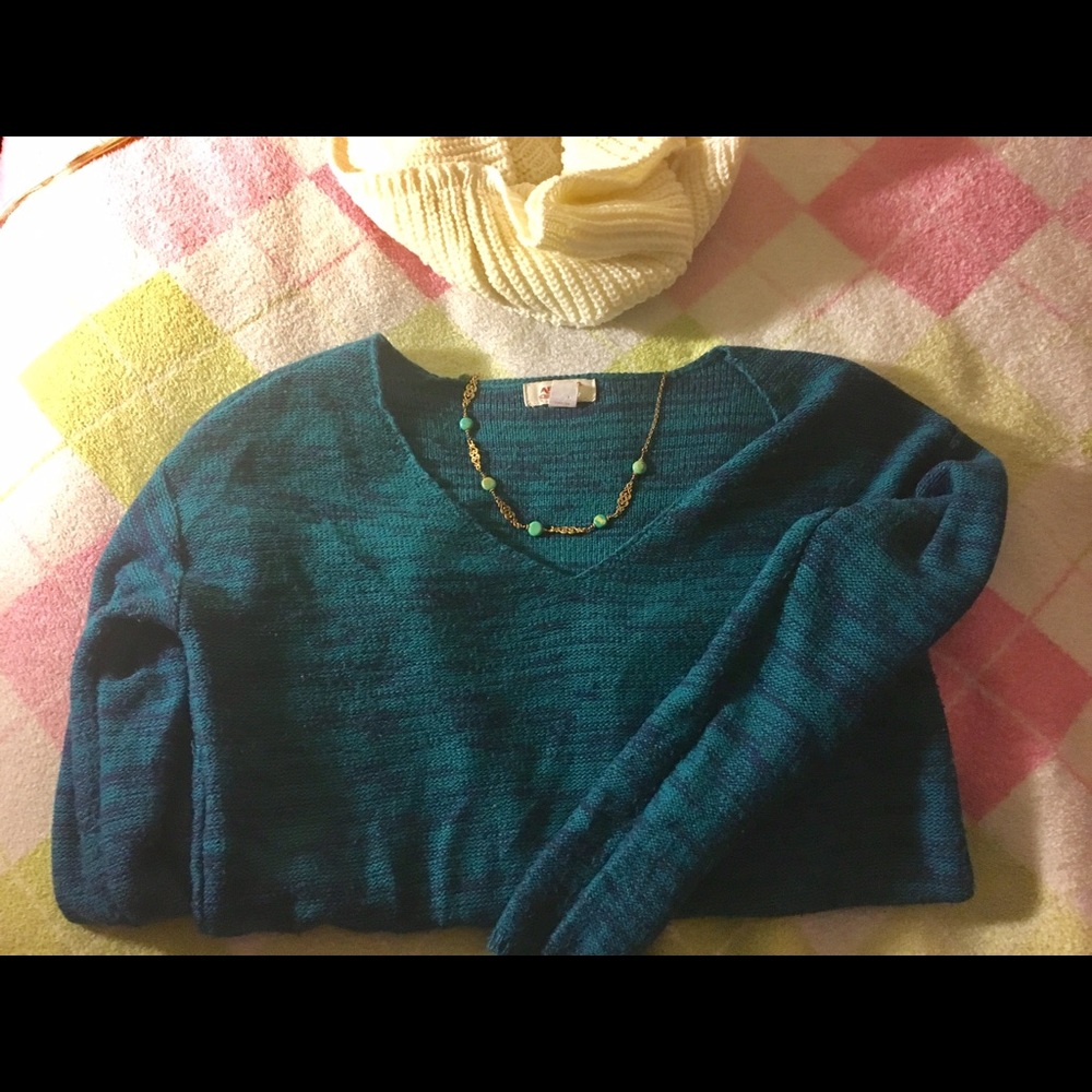 Blue sweater